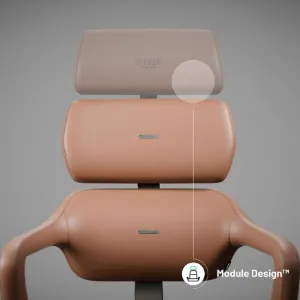 Obrazek Fotel Biurowy V-Modular Brązowy