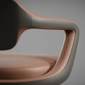 Obrazek Fotel Biurowy V-Modular Brązowy