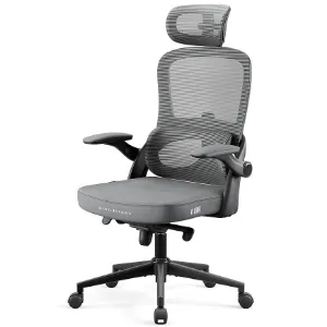 Obrazek Fotel Biurowy Diablo V-Light Szary