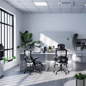 Obrazek Fotel Biurowy Diablo V-Light Szary