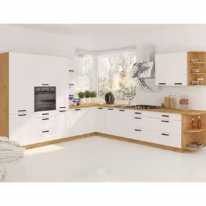 Obrazek Szafka kuchenna Luna biały mat/artisan 40D 3S BB
