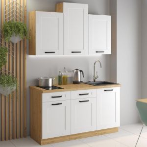 Obrazek Szafka kuchenna Luna biały mat/artisan 60 Nagu-36 1F