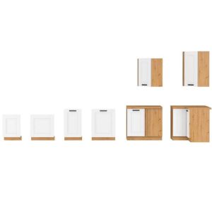 Obrazek Szafka kuchenna Luna biały mat/artisan 50 Nagu-36 1F