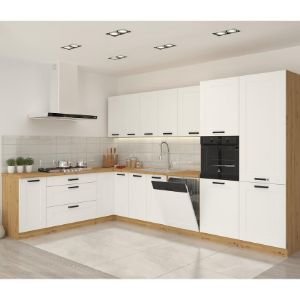 Obrazek Szafka kuchenna Luna biały mat/artisan 40 Nagu-36 1F