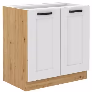 Obrazek Szafka kuchenna LUNA biały mat/artisan 80d 2f bb