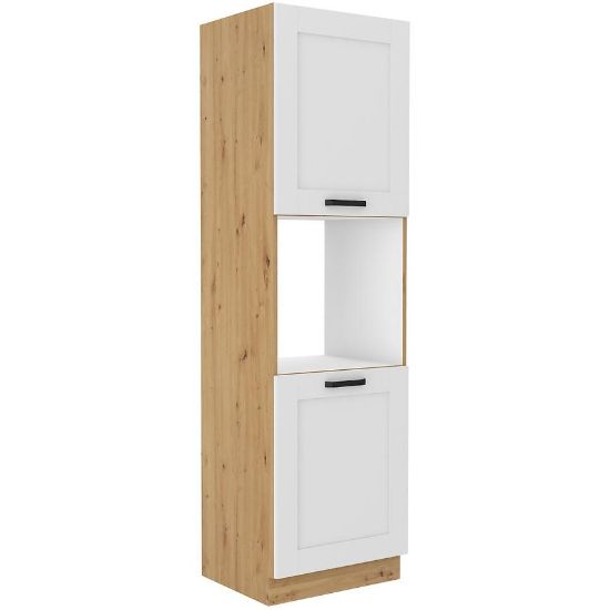 Obrazek Szafka kuchenna LUNA biały mat/artisan 60dp-210 2f