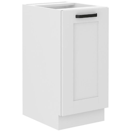 Obrazek Szafka kuchenna LUNA biały mat/biały 40d 1f bb