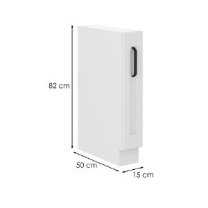 Obrazek Szafka kuchenna LUNA biały mat/biały 15d cargo bb