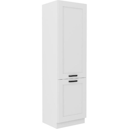 Obrazek Szafka kuchenna LUNA biały mat/biały 60lo-210 2f