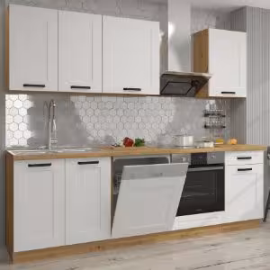 Obrazek Szafka kuchenna LUNA biały mat/artisan 50gu-36 1f