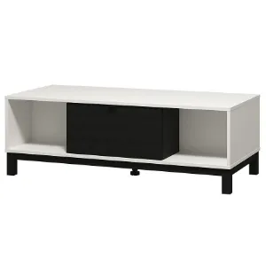 Obrazek Ława Sarthe Biały/Czarny 11013678