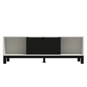 Obrazek Ława Sarthe Biały/Czarny 11013678