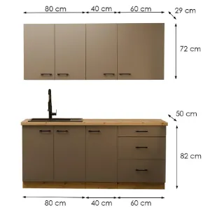 Obrazek Kuchnia Bolonia 180cm Bez Blatu
