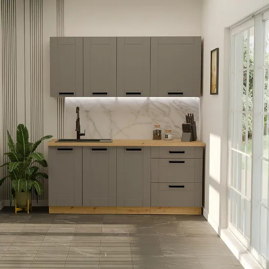 Obrazek Kuchnia Luna Dustgrey/Artisan 180cm Bez Blatu