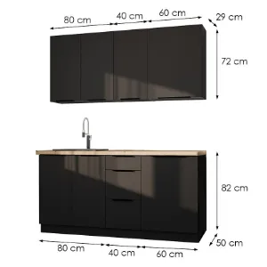 Obrazek Kuchnia Siena 180cm Bez Blatu