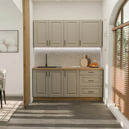 Obrazek Kuchnia Stilo Claygrey/Artisan 180cm Bez Blatu