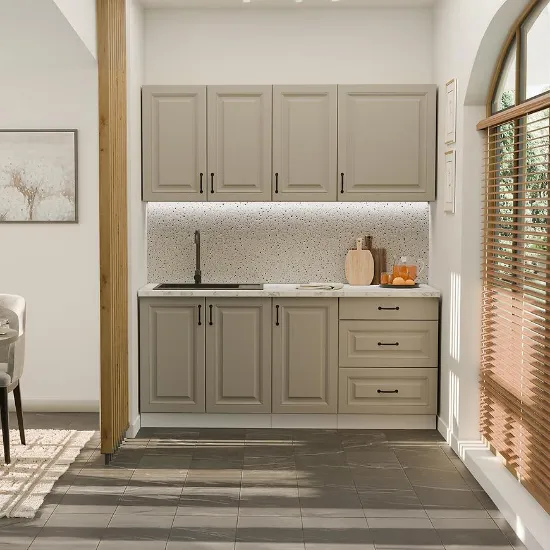 Obrazek Kuchnia Stilo Claygrey/Biały 180cm Bez Blatu