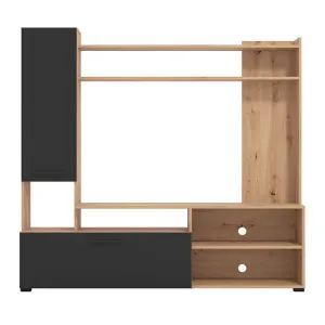 Obrazek Meblościanka Braga Artisan/Czarny 11011452