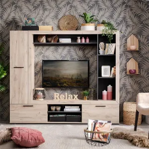 Obrazek Meblościanka Lorca Szary Dąb/Szary 11008352