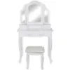 Obrazek Toaletka z taboretem 9572 Sylvia Opium 3 biały