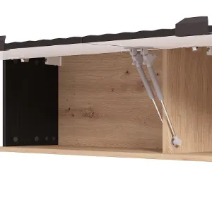 Obrazek Meblościanka Monaco Artisan/Czarny 11013510