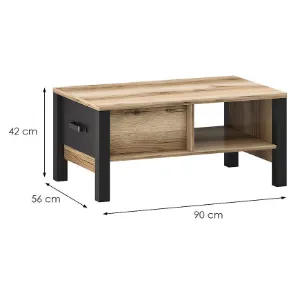 Obrazek Stolik 1s Derby T Light + Black