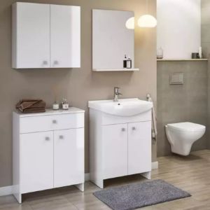 Obrazek Zestaw szafka łazienkowa Mito z umywalką Cersania 50