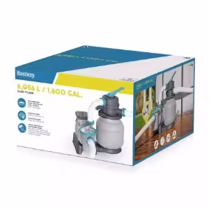 Obrazek Pompa do basenów piaskowa Bestway 6,056l/h 58497