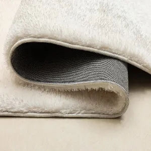 Obrazek Dywan Shaggy Microfiber RS-BSR 0,8/1,5 kremowy