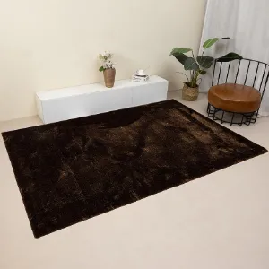 Obrazek Dywan Shaggy Microfiber RS-BSR 0,8/1,5 brązowy