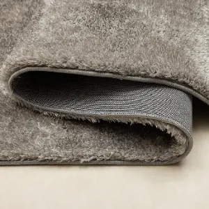 Obrazek Dywan Shaggy Microfiber RS-BSR 0,6/1,0 srebrny