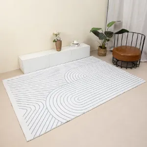 Obrazek Dywan Chenile Print Rug 1,33/1,9 RS2268PT-3 kremowy