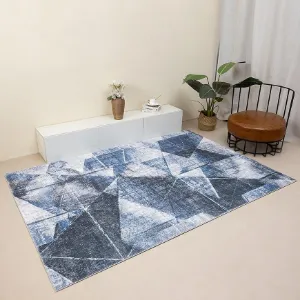 Obrazek Dywan Chenile Print Rug 1,33/1,9 RS2447PT-1 niebieski