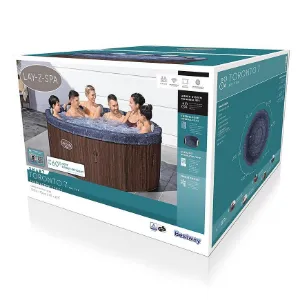 Obrazek Basen z hydromasażem Spa 1.9x0.7m Toronto 6001W