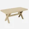 Obrazek Stół ogrodowy Rustic 90x180 cm beżowy