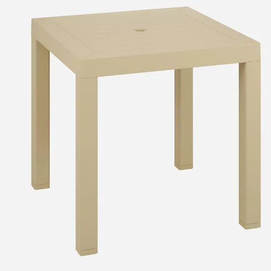 Obrazek Stół ogrodowy Cati 75x75 cm beżowy