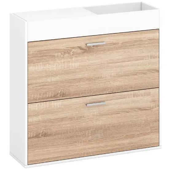 Obrazek Szafka na buty Dalia 2KL wotan/biały 36433