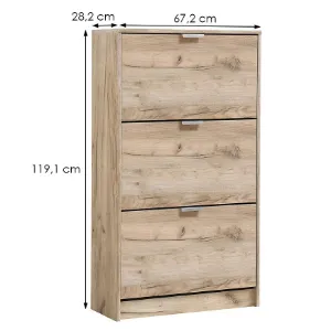 Obrazek Szafka Na Buty Hugo 23 Szary Dąb 11008525