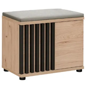 Obrazek Szafka Na Buty Pedro HJZ PD TYP F+P hickory jackson/czarne