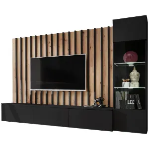 Obrazek Meblościanka VERTI ZAS VT artisan/czarny