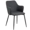 Obrazek Krzesło do jadalni dark grey