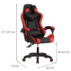 Obrazek Fotel gamingowy Archip  8686 czarny/czerwony