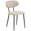 Obrazek Krzesło do jadalni beige 2 szt