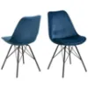 Obrazek Krzesło do jadalni blue 2 szt