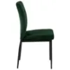 Obrazek Krzesło do jadalni dark green 2 szt