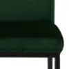 Obrazek Krzesło do jadalni dark green 2 szt