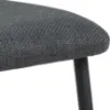 Obrazek Krzesło do jadalni dark grey 2 szt