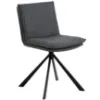 Obrazek Krzesło do jadalni dark grey