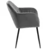 Obrazek Krzesło do jadalni dark grey