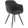 Obrazek Krzesło do jadalni dark grey